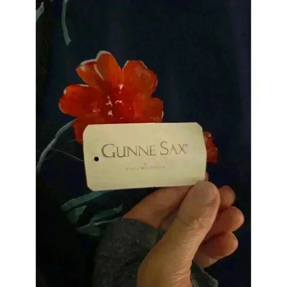 Gunne Sax NWT Rhinestone Bag with Chain Black Evening Holiday Crossbody - Picture 2 of 6